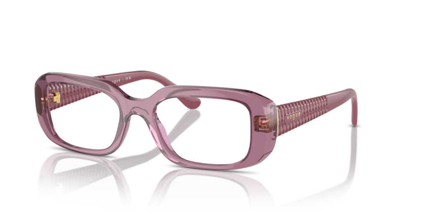 demo lens/transparent purple