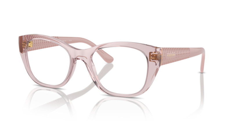  demo lens/transparent pink
