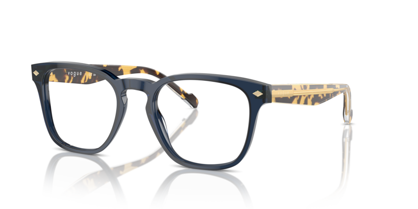  demo lens/transparent blue