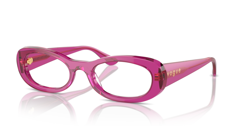  demo lens/transparent violet