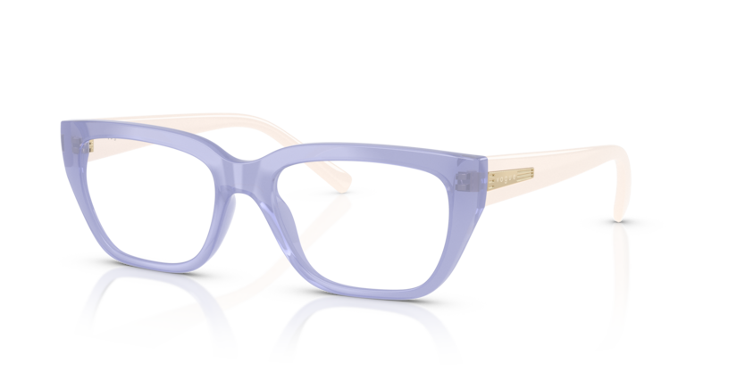  demo lens/transparent light purple