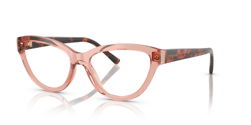  demo lens/transparent dark pink