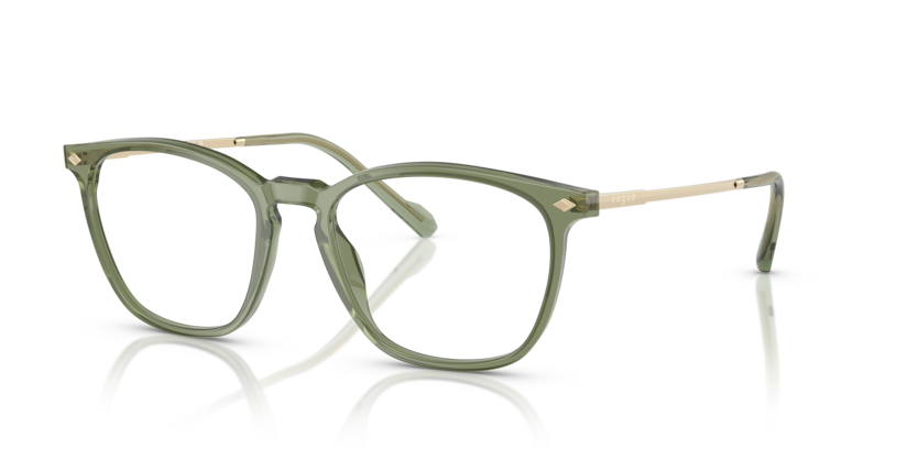  demo lens/transparent green