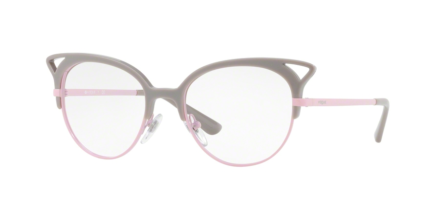  clear/greypastel pink