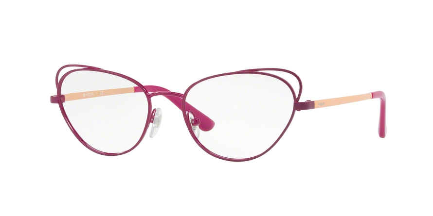  clear/pastel fuxia
