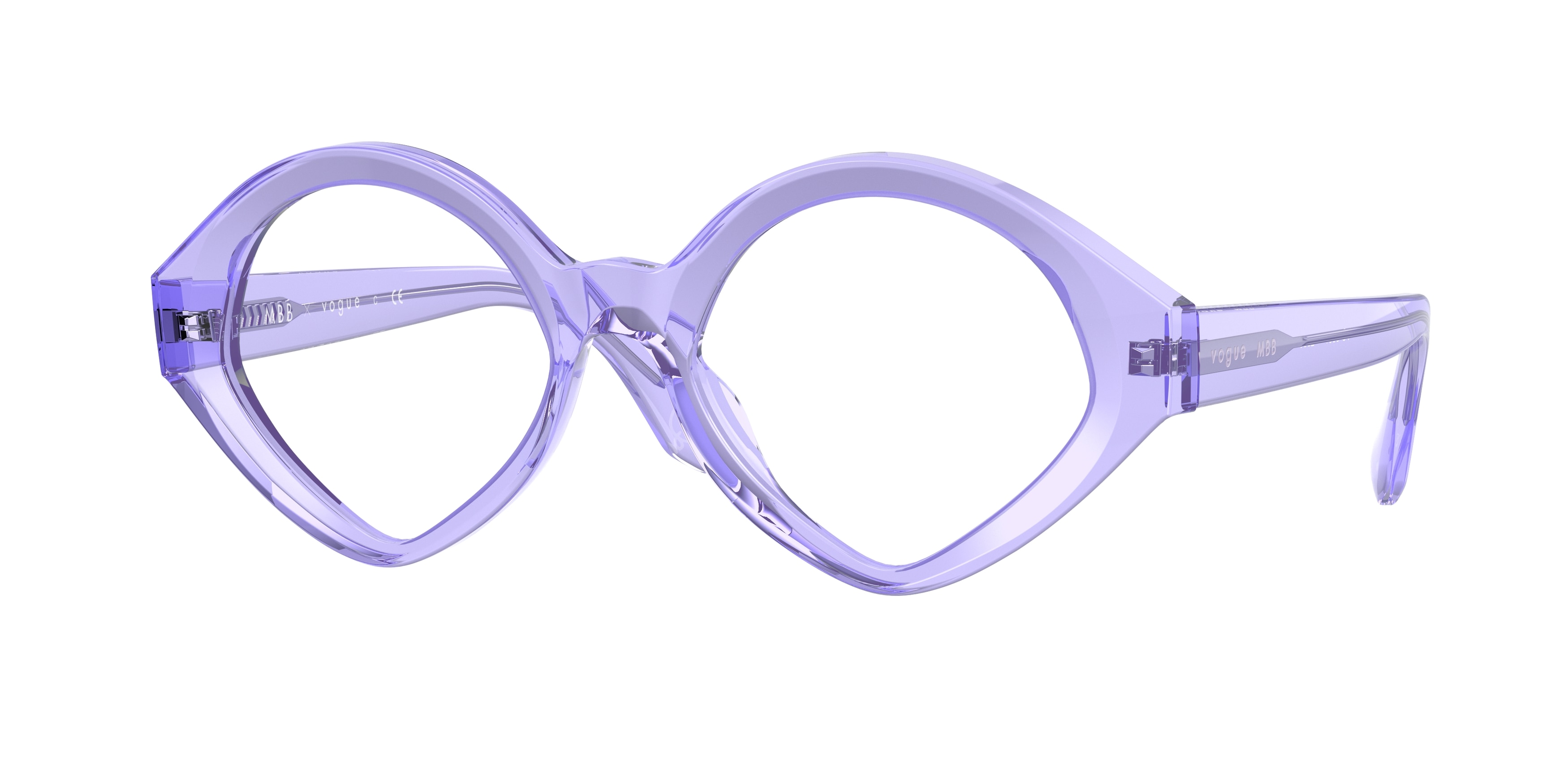  clear/transparent lilac
