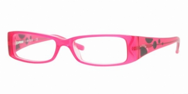  clear/top fuchsia pink