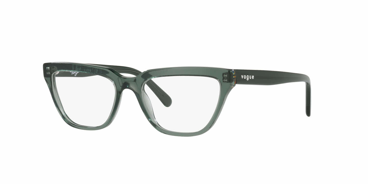  clear lens/transparent green