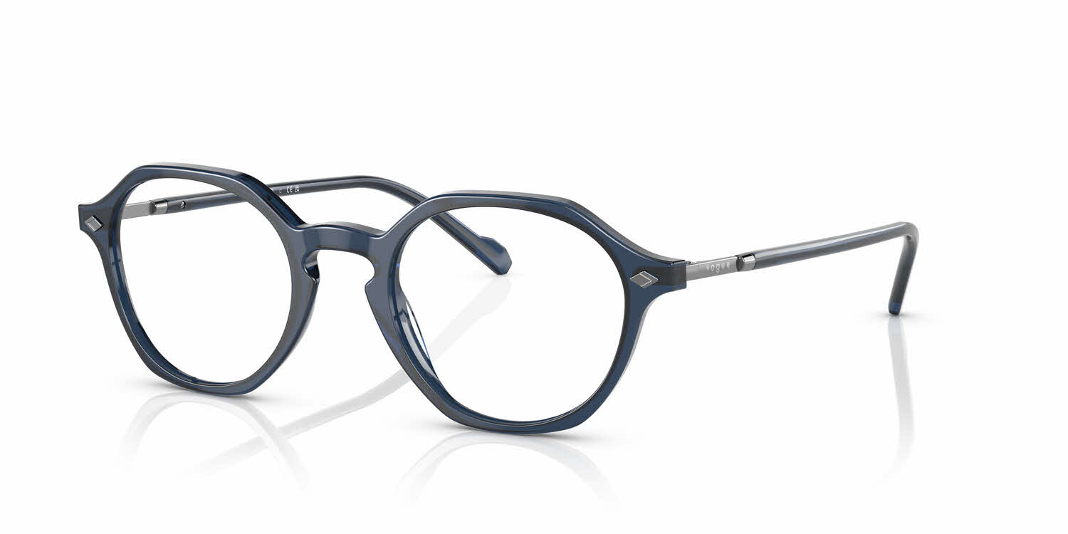  clear lens/transparent blue