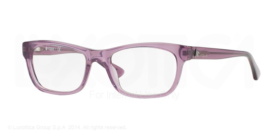  clear/opal violet