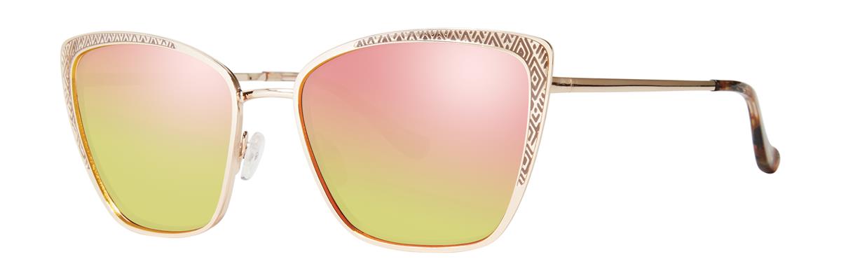  clear/rose gold (polarized)