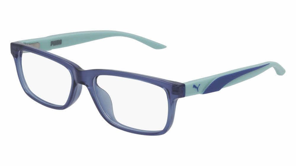  clear lens/shiny transparent elektro blue