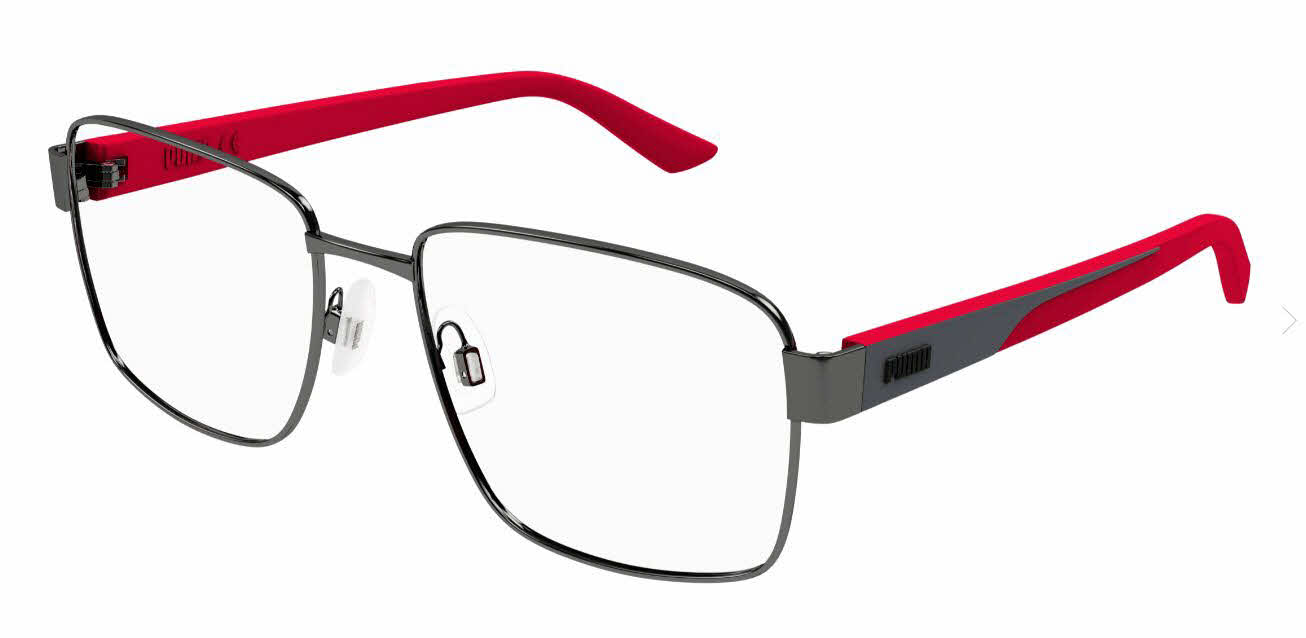  clear lens/gunmetal red