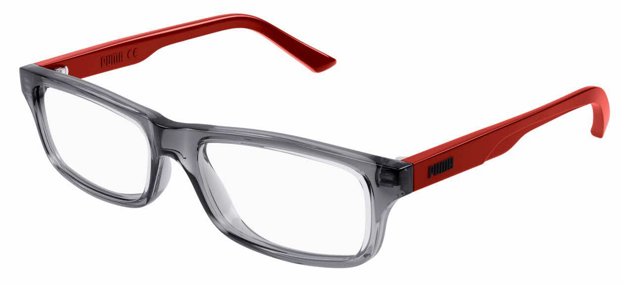  clear lens/grey red