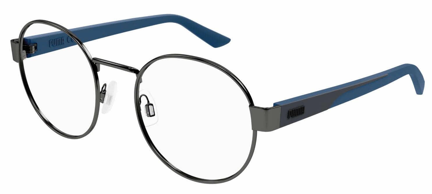  clear lens/gunmetal blue size 52