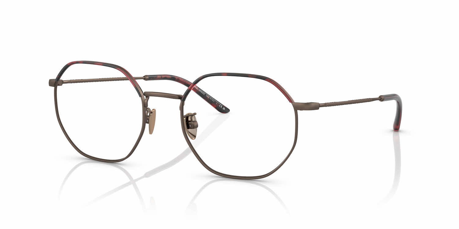  as shown/matte bronze red havana