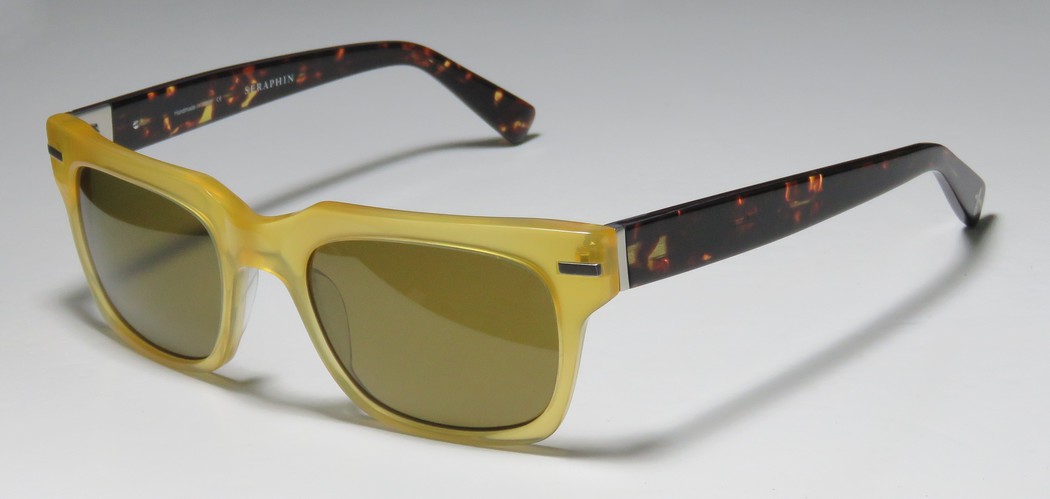  transparent yellow/tortoise