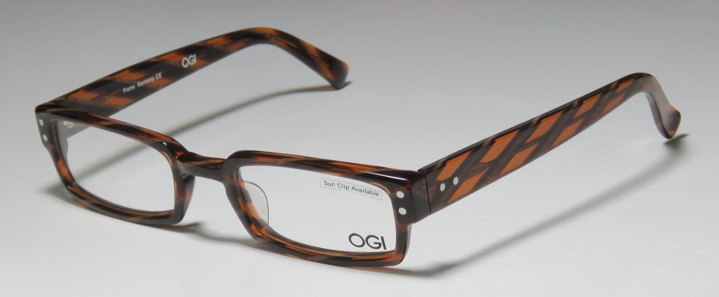  as shown/transparent brown pattern