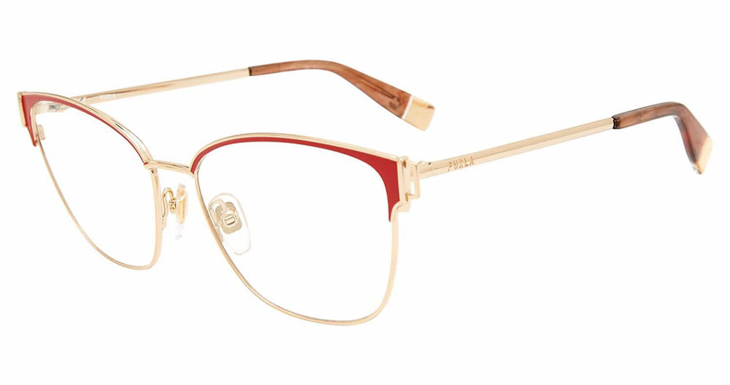  clear lens/gold red