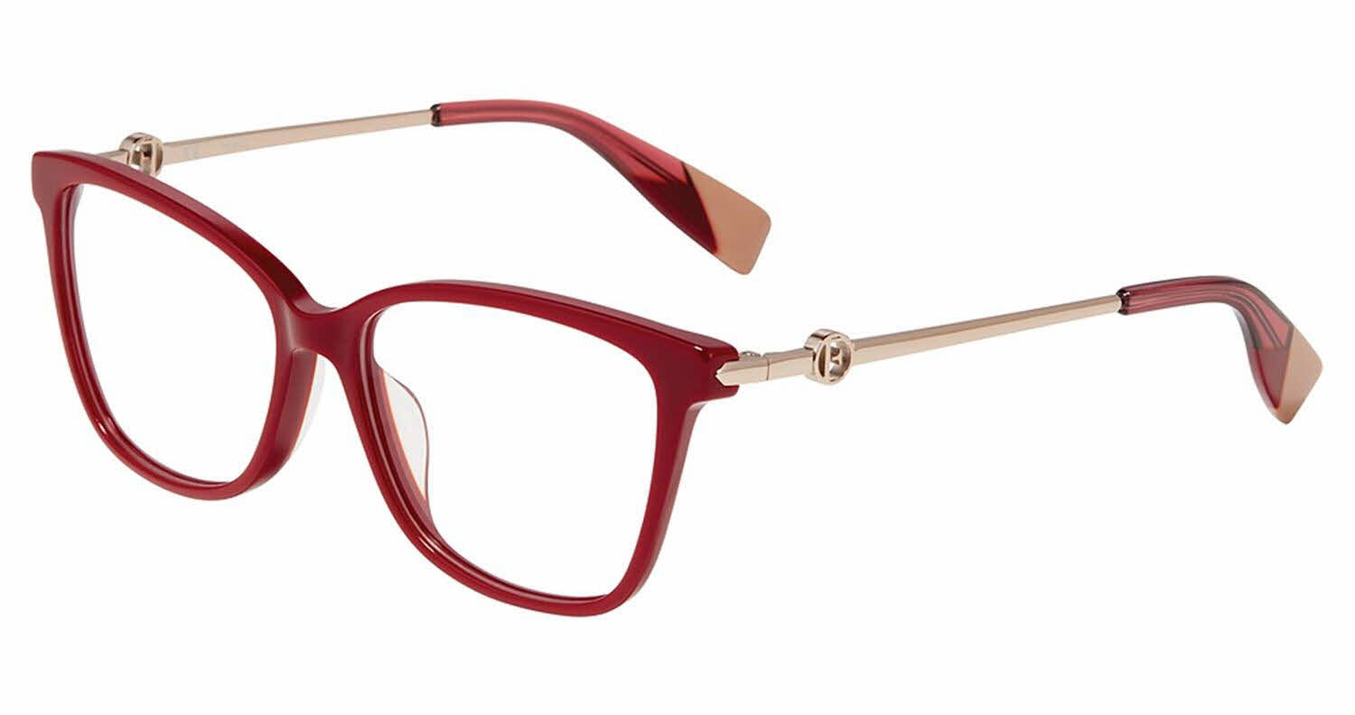  clear lens/burgundy