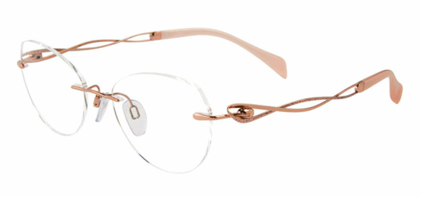  clear lens/rose gold