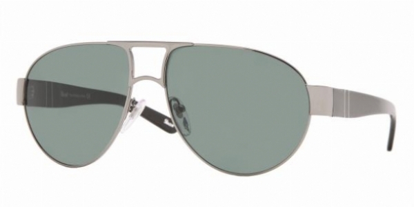  gunmetal/ crystal green polarized