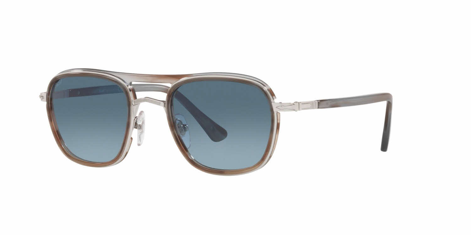  blue gradient lens/striped grey gradient st