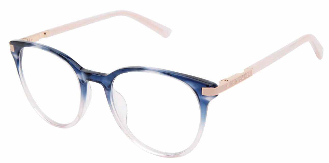  clear lens/navy blue rose gold