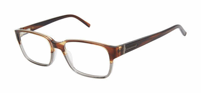  clear lens/brown horn