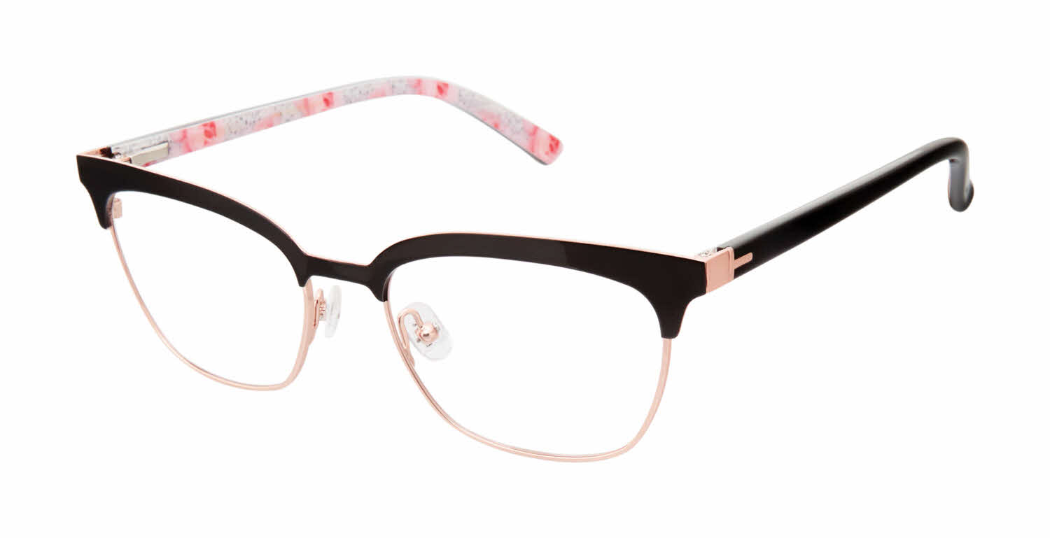  clear lens/black rose gold