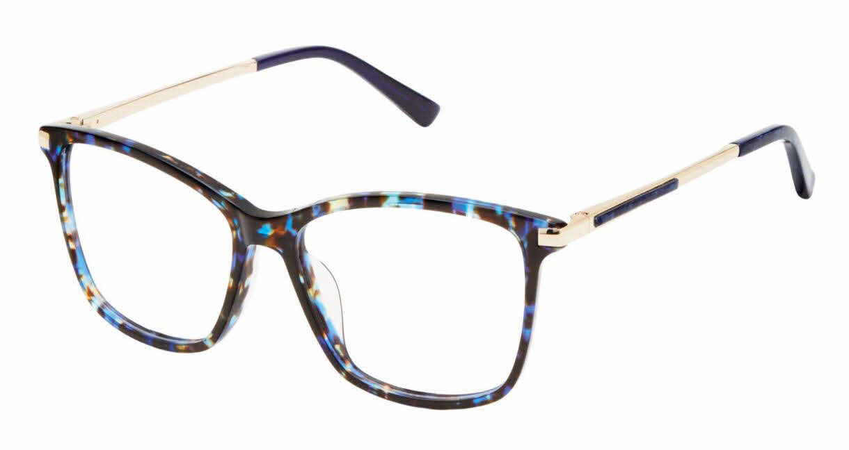  clear lens/blue tortoise