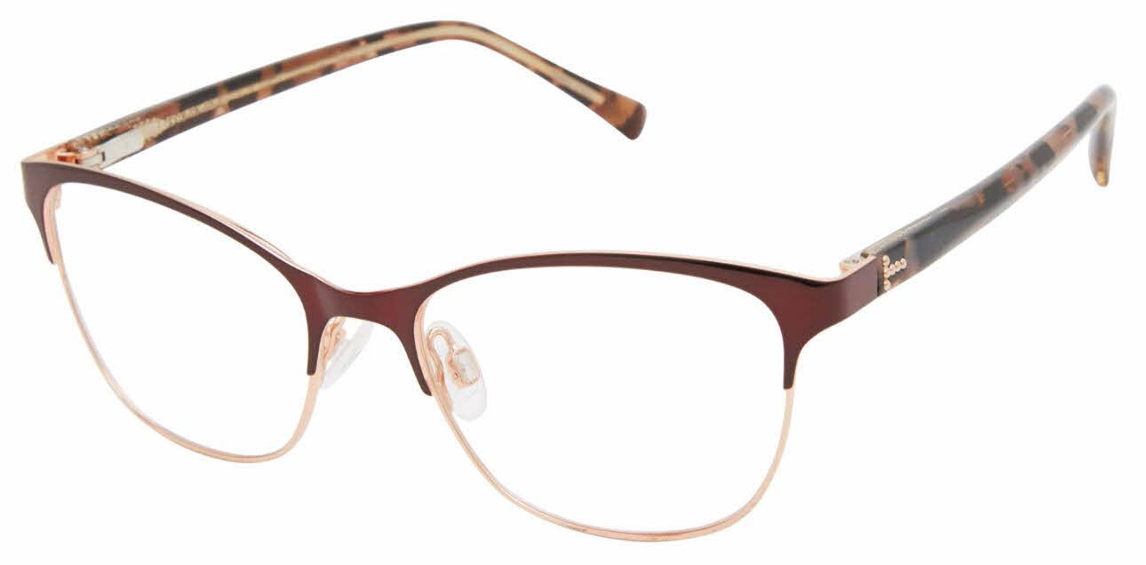  clear lens/burgundy