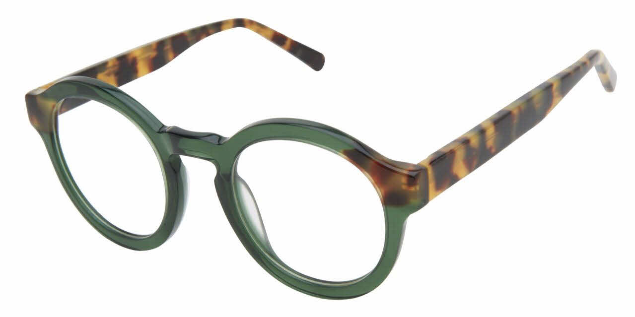  clear lens/green