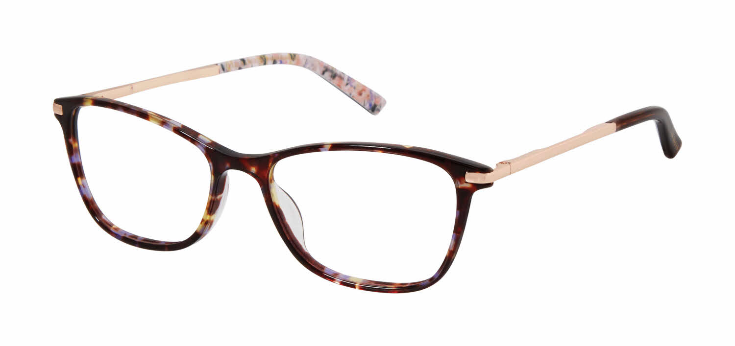  clear lens/purple tortoise