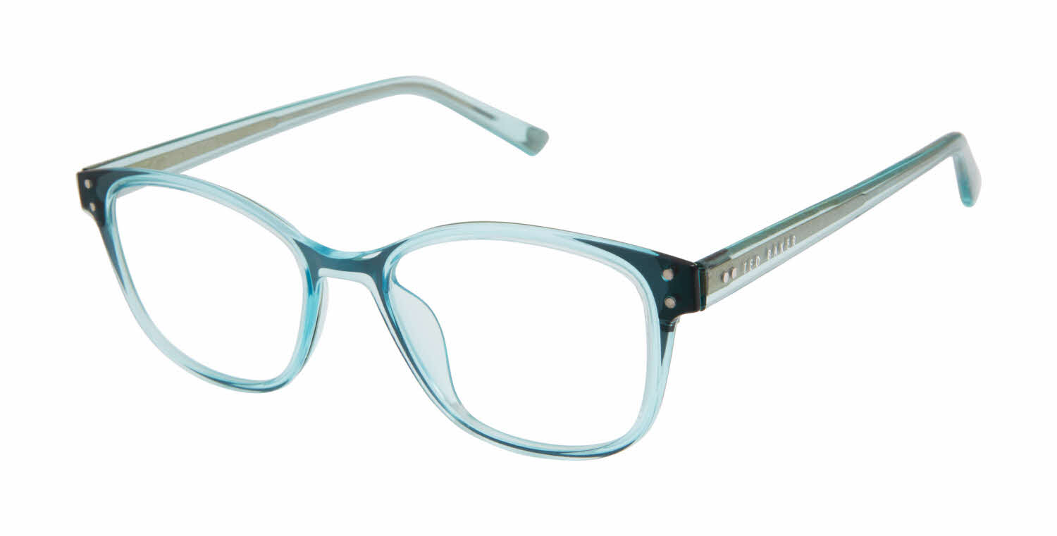  clear lens/teal blue