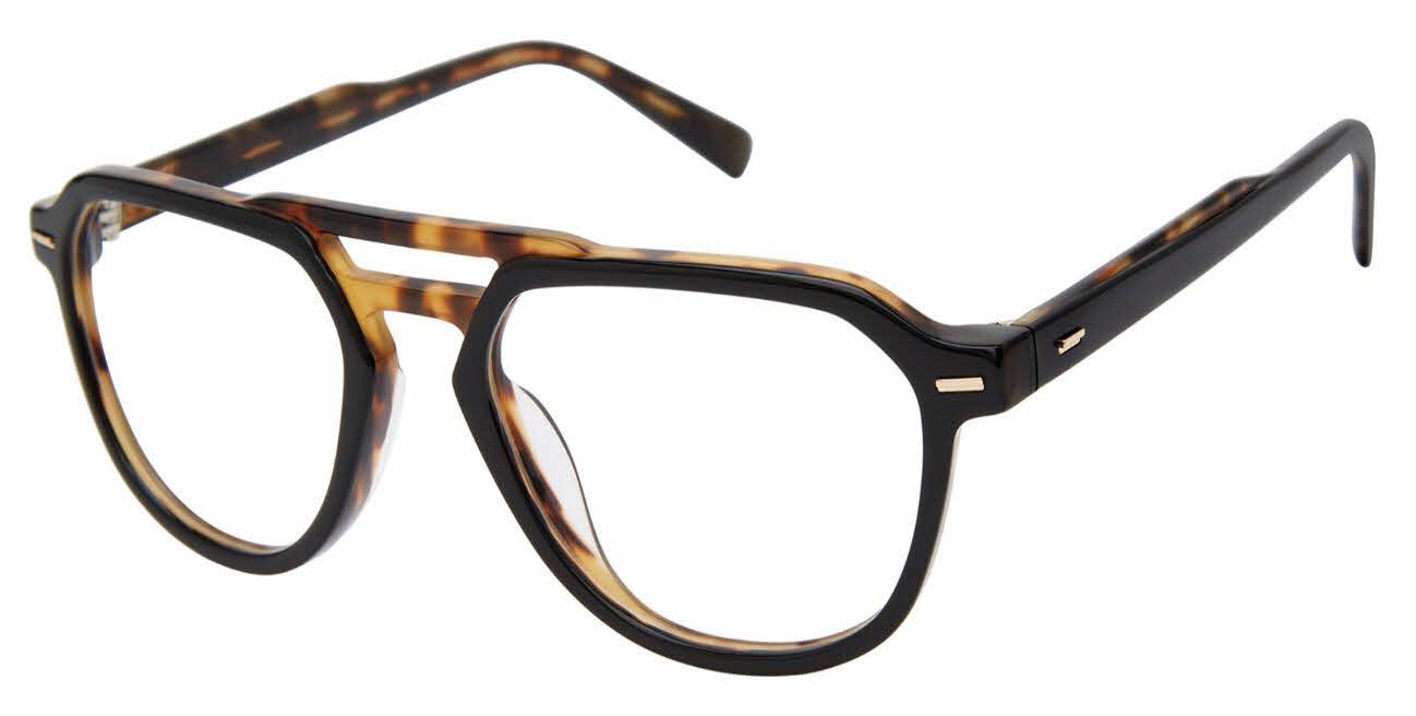  clear lens/black tortoise