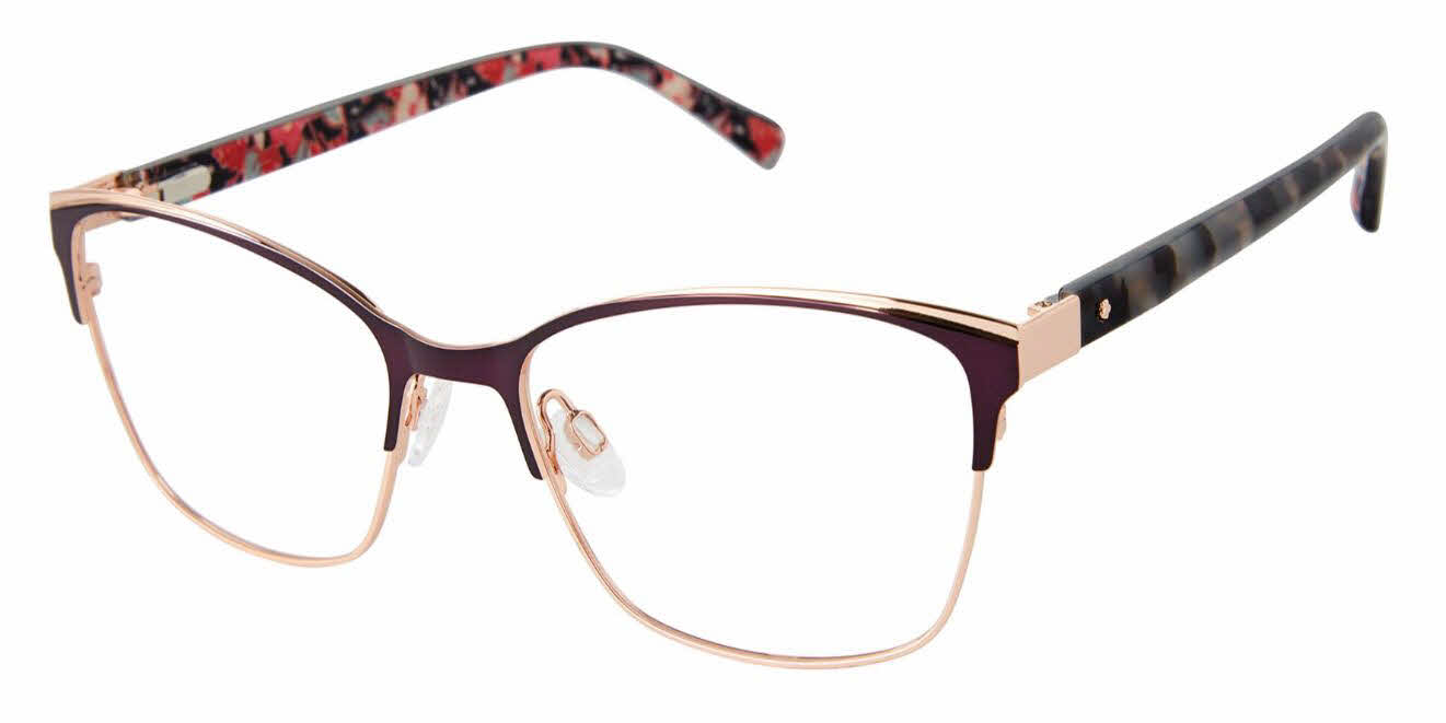  clear lens/burgundy