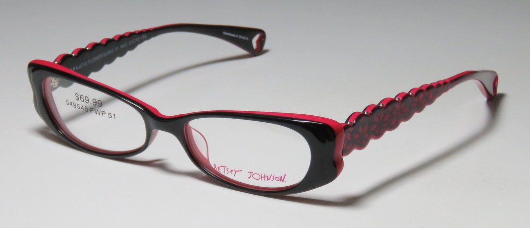  clear/black magenta