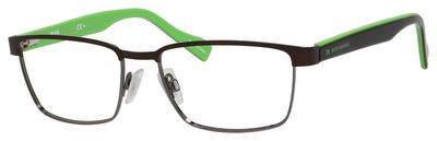  clear/black ruthenium havana green