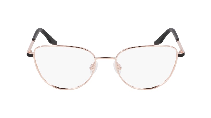  clear lenses/rose gold/black