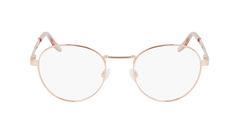  clear lenses/rose gold