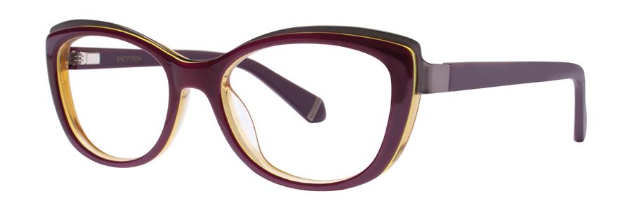 ZAC POSEN BENEDETTA MAROON