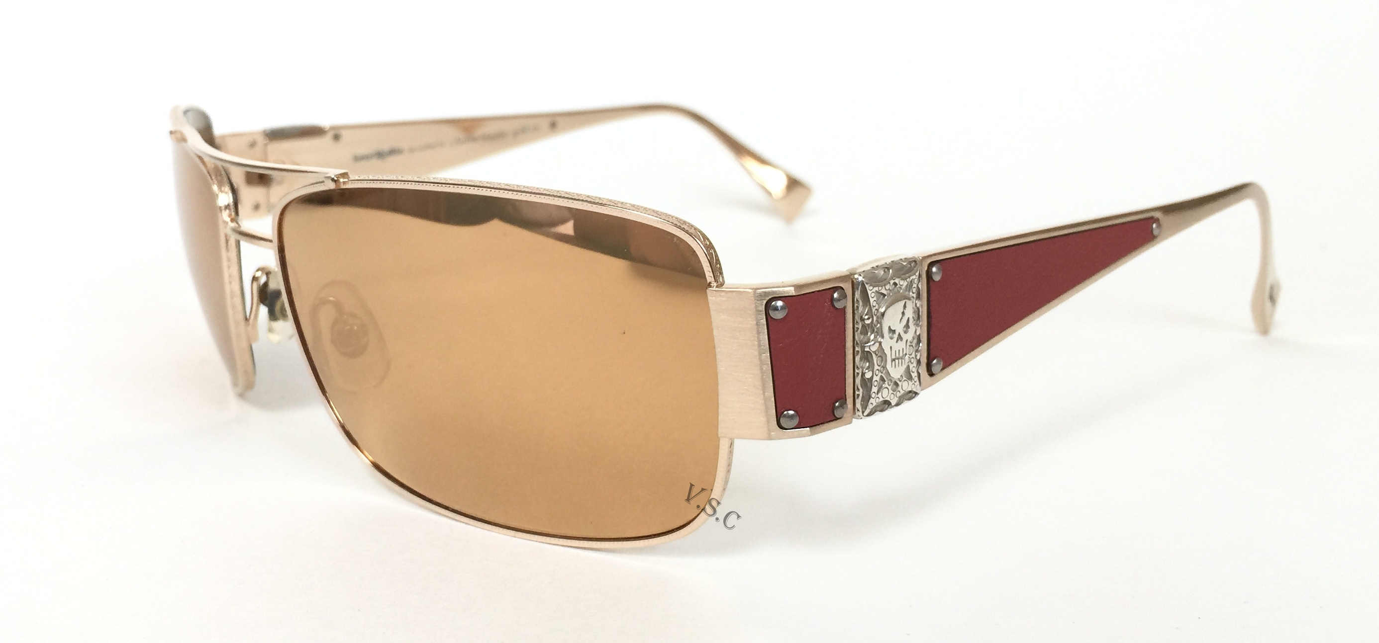  24k yellow gold lens / matte gold