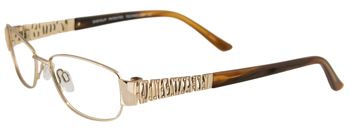  clear/satinlightgold