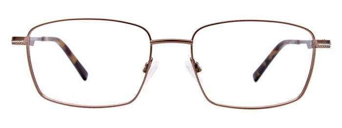  clear/satin brown steel