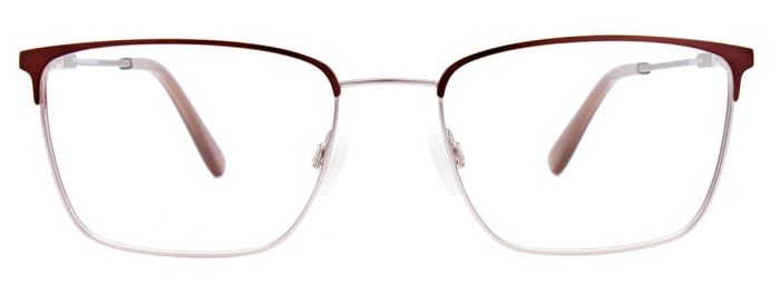  clear/satin dark brown steel