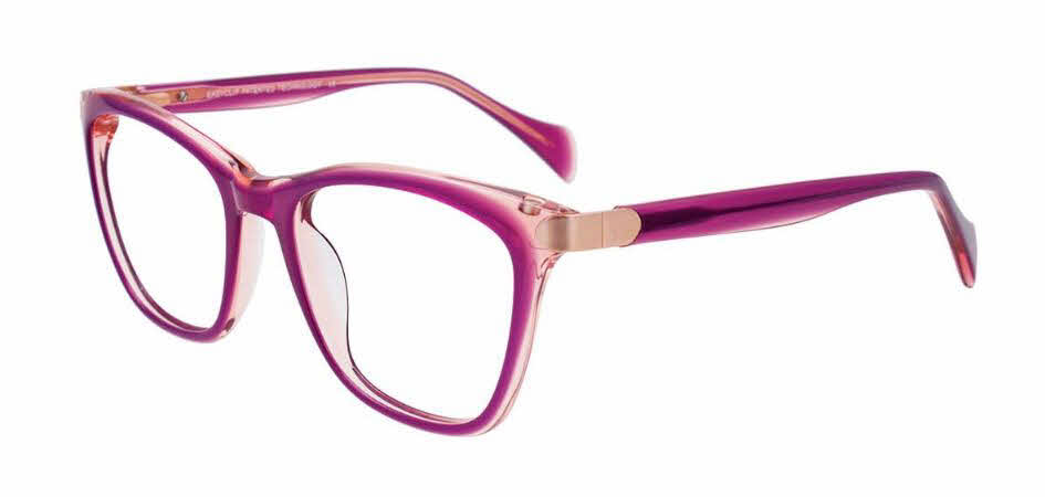  clear lens/dark pink light pink crystal light pink with polarized clip on lens