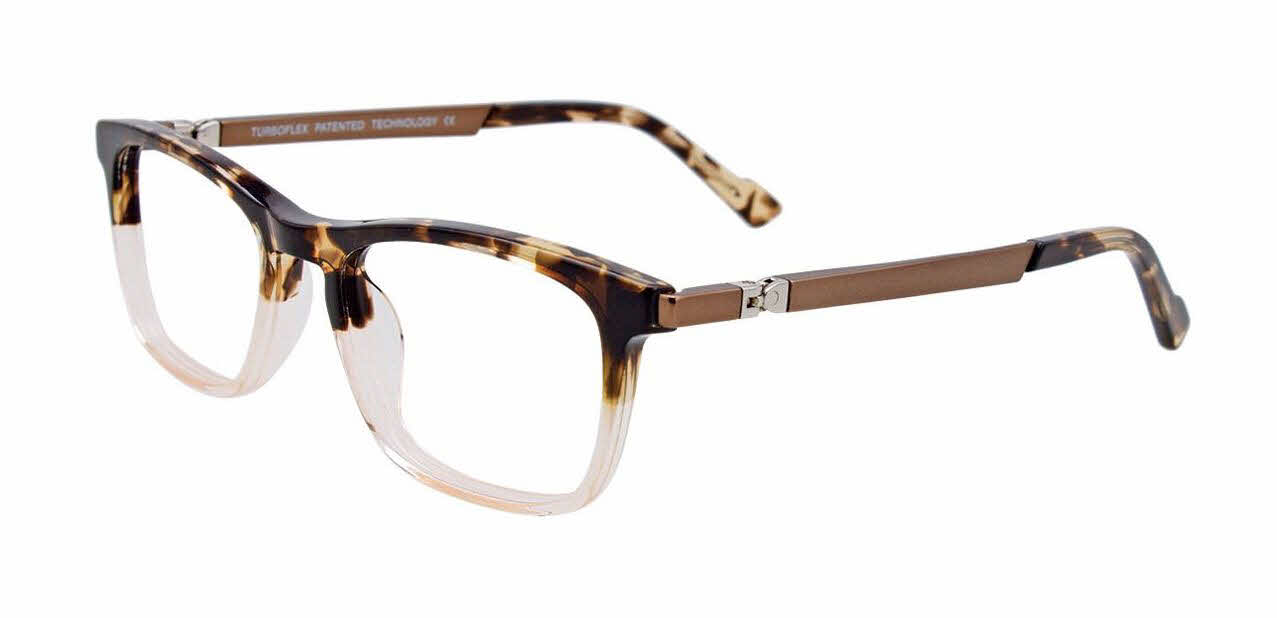  clear lens/demi brown crystal brown