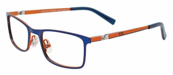  clear lens/matte blue matte orange