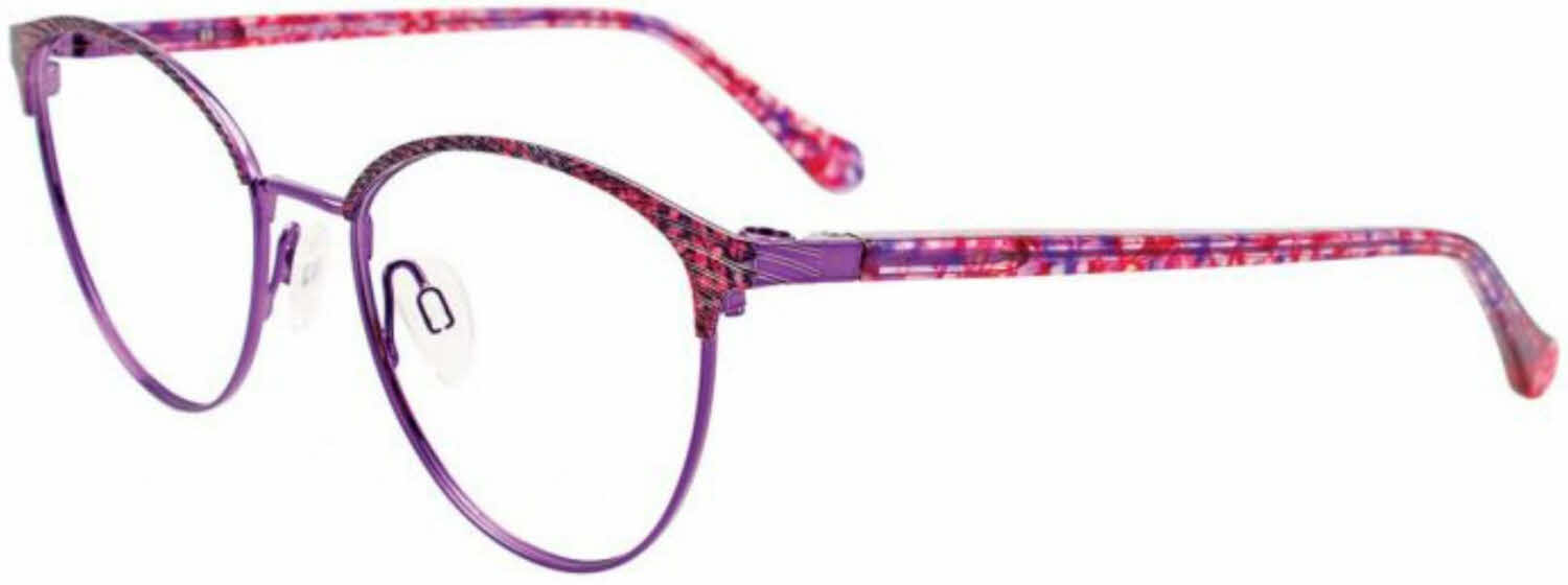  clear lens/red purple